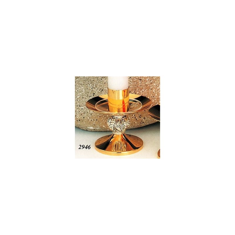 Altar Candlestick, 4.75" (12 cm) Ht.