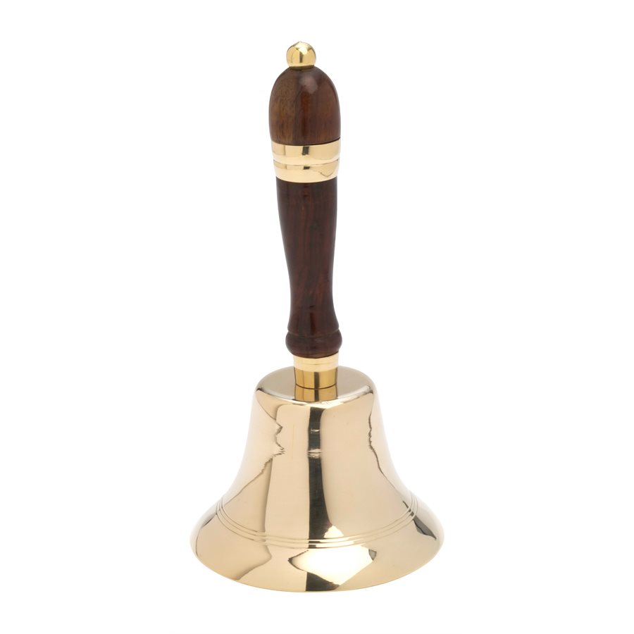 Brass Bell, 9" (23 cm) Ht.