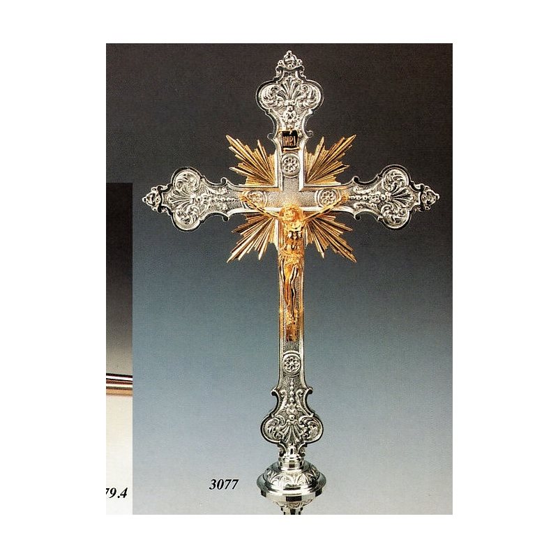 Processional Cross, 15 3 / 8" x 21 1 / 4" (39 x 54 cm) (Cross)