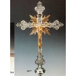 Croix de procession 15 3 / 8" x 21 1 / 4" (39 x 54 cm) (Cross)