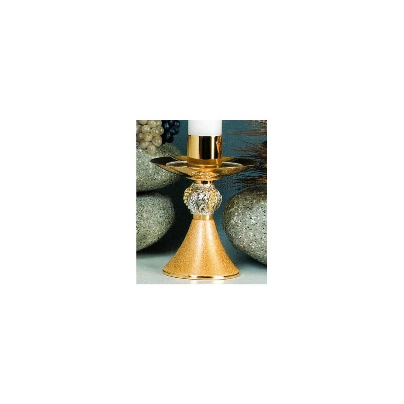 Altar Candlestick, 6.5" (16,5 cm) Ht.