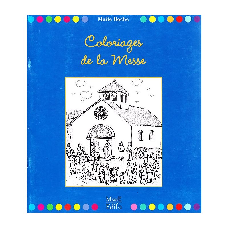 Coloriages de la messe (French book)