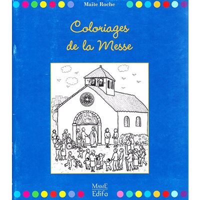 Coloriages de la messe (French book)