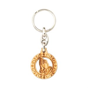 Wooden Serenity Key Chain