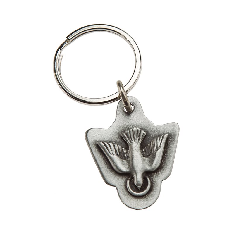 Dove Pewter Key Ring