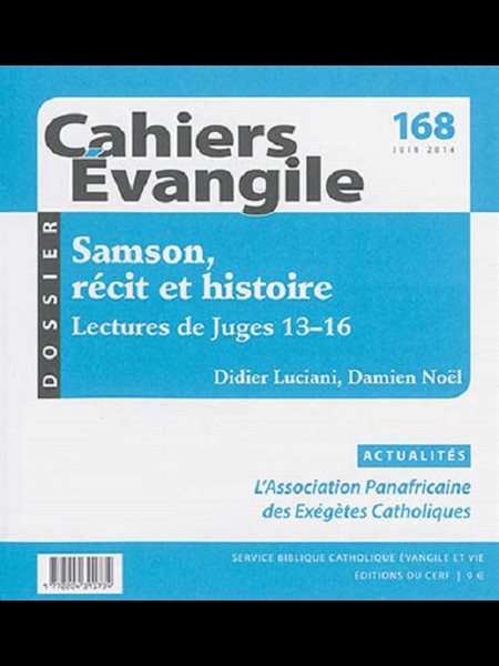 Cahiers Évangile no 168 (French book)