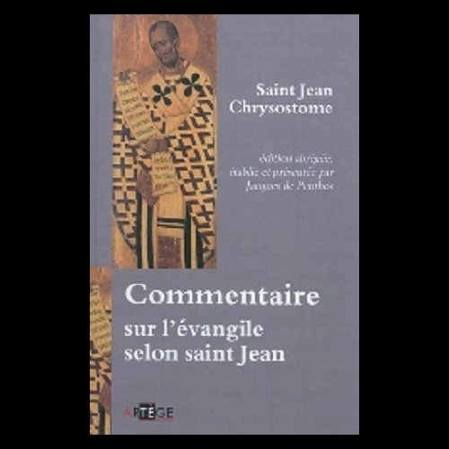 Commentaire sur l'évangile selon saint Jean