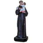 Statue ext. Saint Antoine 39.5" (100 cm) en FDV Couleur