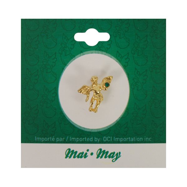 'Angel'' May Lapel Pin, Bilingual