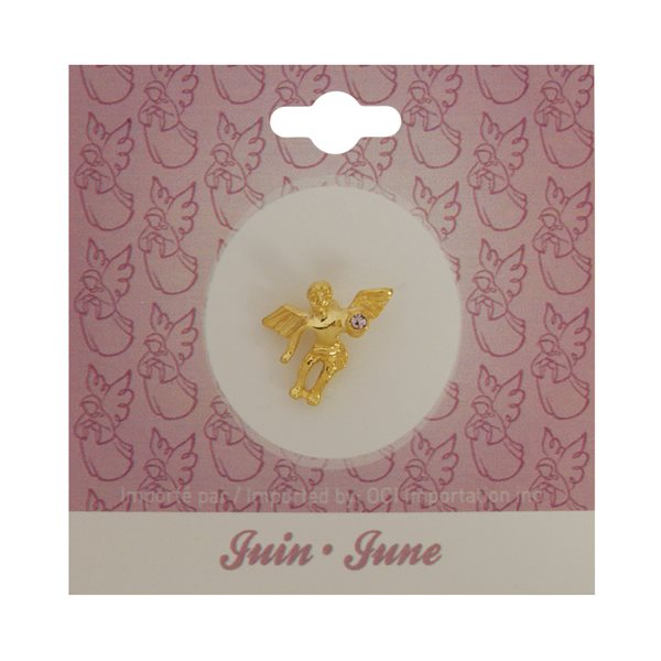 'Angel'' June Lapel Pin, Bilingual