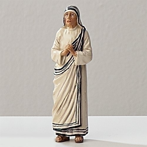 Statue Mère Térésa 3.5" (9 cm) en résine