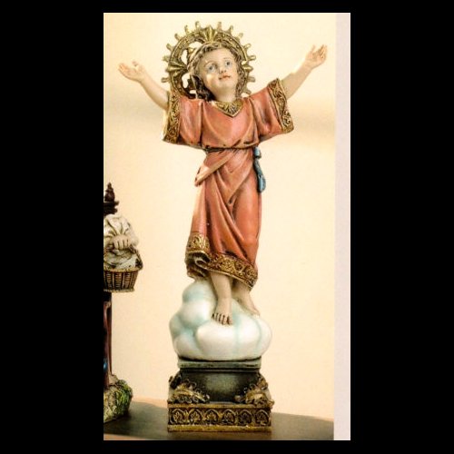 Infant Jesus Resin Statue, 8" (20 cm)