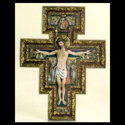 St. Damian Cross, 10.5" (26.7 cm)