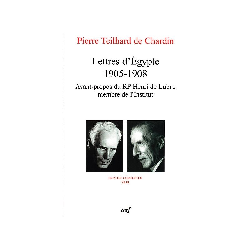 Lettres d'Égypte 1905-1908 (French book)