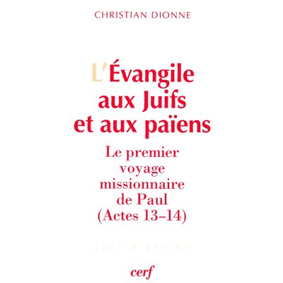 Évangile aux Juifs et aux paiens, L' (French book)