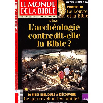 Revue L'Archéologie contredit-elle la Bible? (French book)