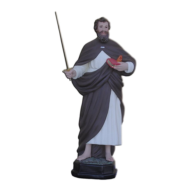 St. Elie Color Fiberglass Outdoor Statue 22" (55 cm)