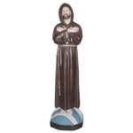 Statue ext. Saint François d'Assise 24" (60 cm) FDV Couleur