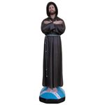 Statue ext. Saint François d'Assise 32" (80 cm) FDV Couleur