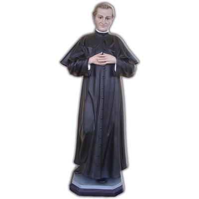 St. John Bosco Color Fiberglass Outdoor Statue 33.5" (80 cm)