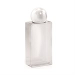 Bouteille eau bénite, plastique, 9 cm (sans motif)