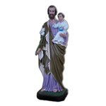 Statue ext. Saint Joseph 27.5" (70 cm) en FDV Couleur