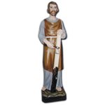 Statue ext. Saint Joseph Artisan 32" (80 cm) en FDV Couleur