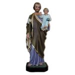 Statue ext. Saint Joseph 33.5" (85 cm) en FDV Couleur