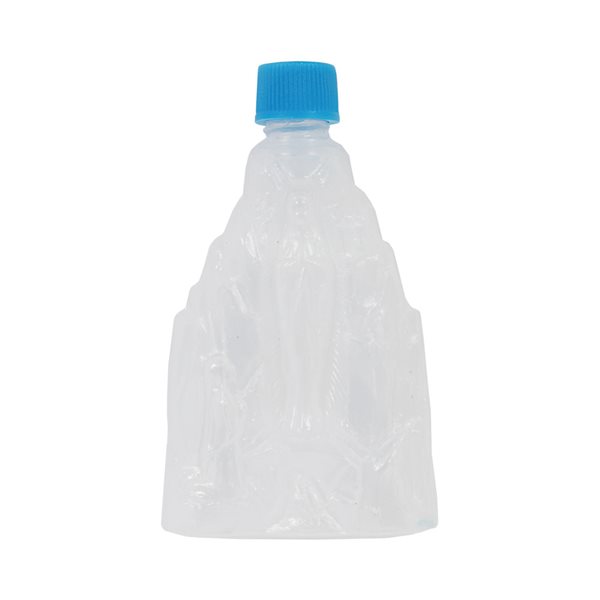 Bouteille « Lourdes » pour eau bénite, plastique