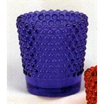Blue Vigil Light Glass 12 hrs (diamond finish) 2.25" Ht.  / d