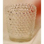 Crystal Vigil Light Glass 12 hrs (diamond finish) 2.25"  /  dz