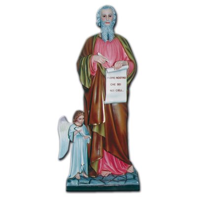 St. Matthew the Evangelist Fiberglass Outdoor Statue, 63"