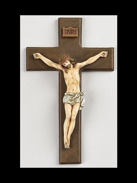 Crucifix en résine 9.5" (24 cm)