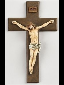 Resin Crucifix 9.5" (24 cm)