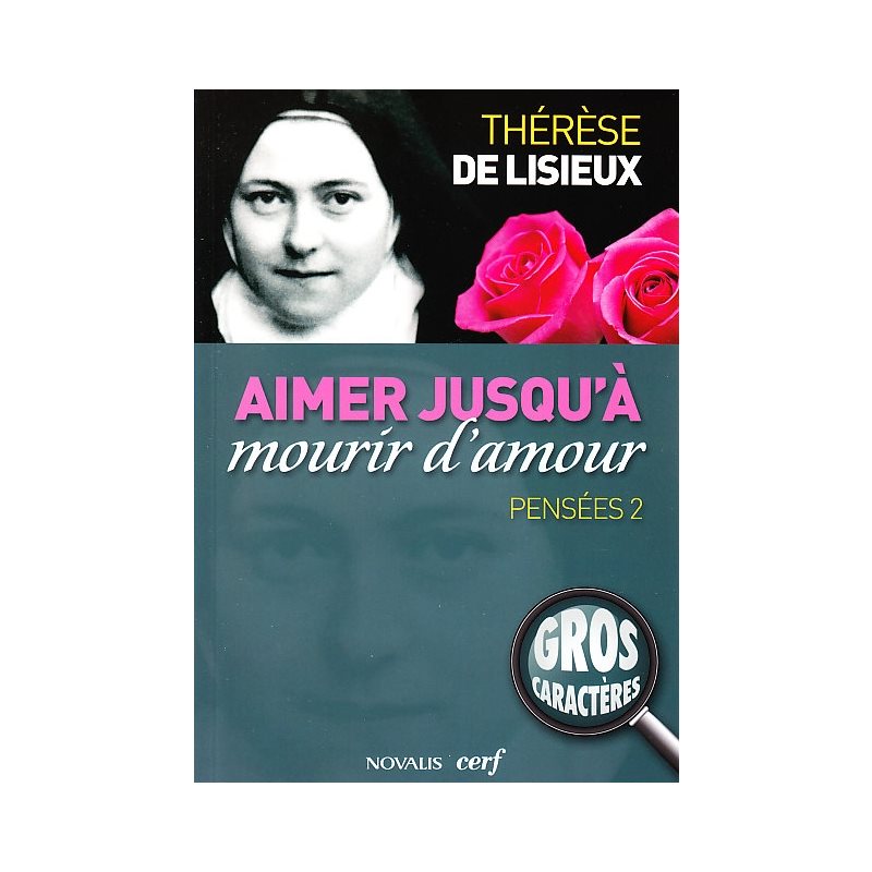 Aimer jusqu'à mourir d'amour (Pensées 2) (Gros caractères) Aimer jusqu'à mourir d'amour (Pensées 2) (Gros caractères)