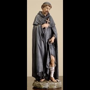 Saint Peregrine Statue 10" (24.4 cm) Resin