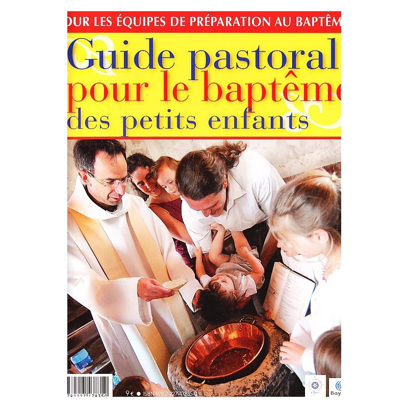 Revue Guide Pastorale pour le baptême..petits enfants
