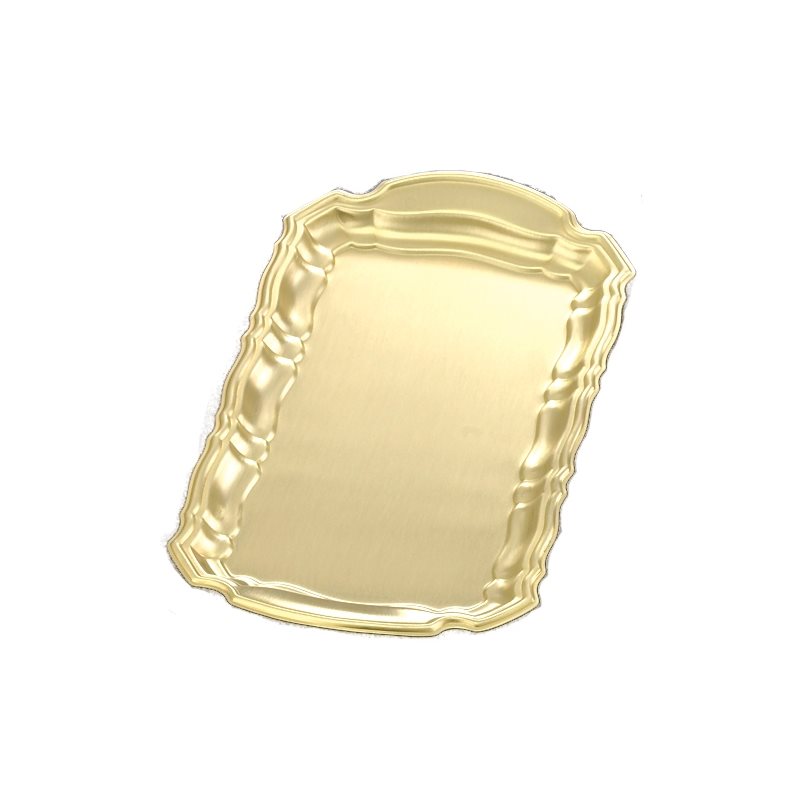 Cruet Tray, Satin Brass, 10.5" (26,7 cm) x 5.5" (14 cm)