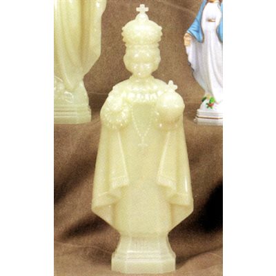 Jesus of Prague Luminous Plastic Statue, 10" (25.5 cm)