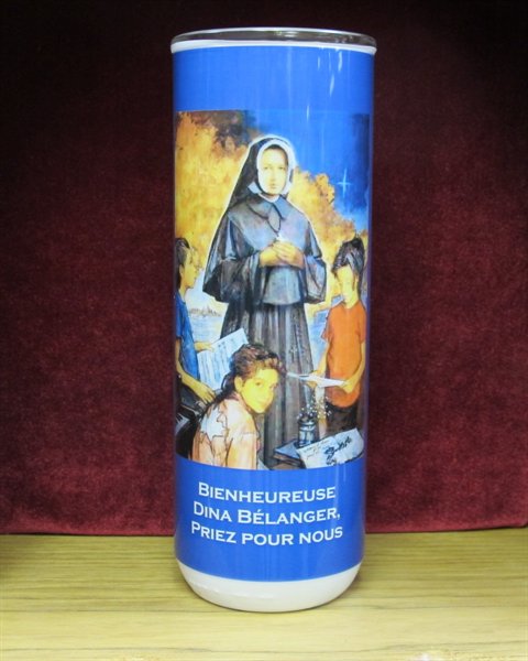 Veilleuse 8'' B. Dina Bélanger et plastique 5jrs / un Veilleuse 8'' B. Dina Bélanger et plastique 5jrs / un