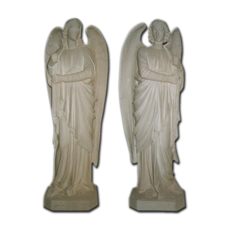 Torchlight Angels Fiberglass Outdoor Statue 63" (160 cm) / pr