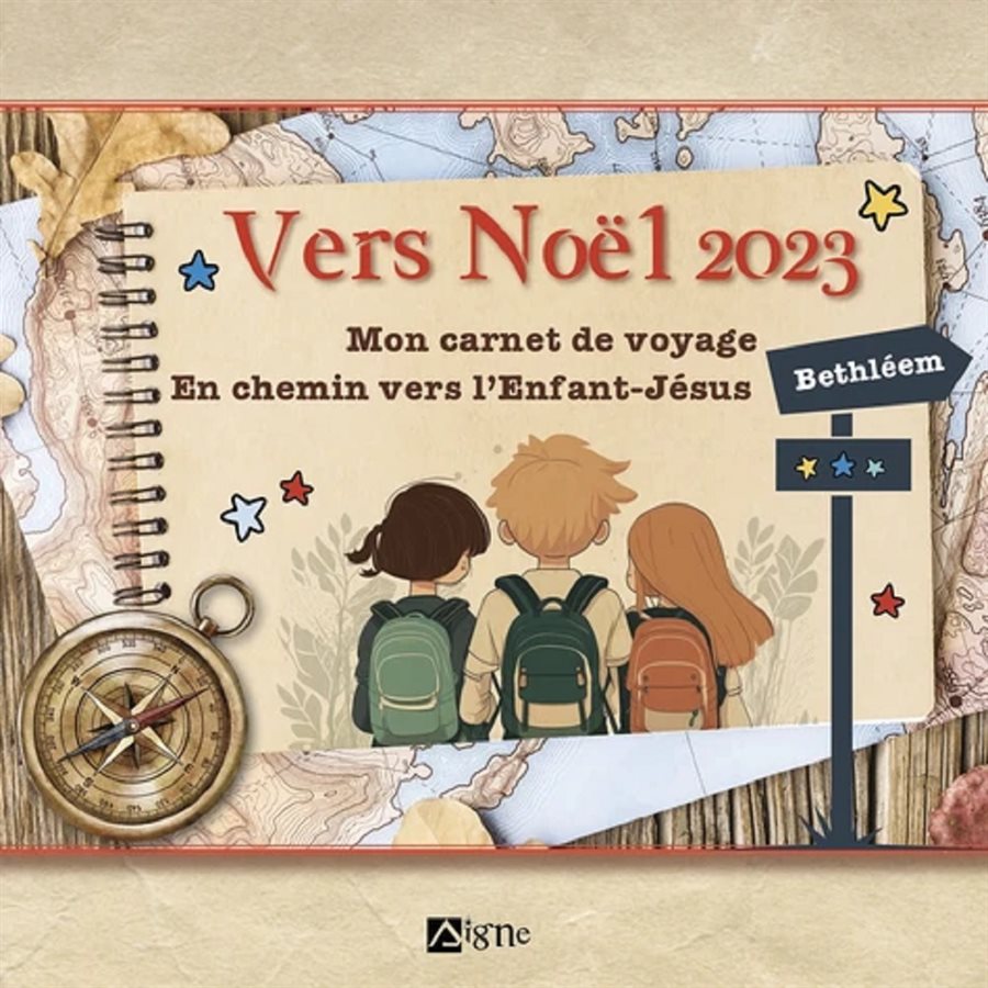 Vers Noël 2023 - Carnet de voyage Enfants, French book
