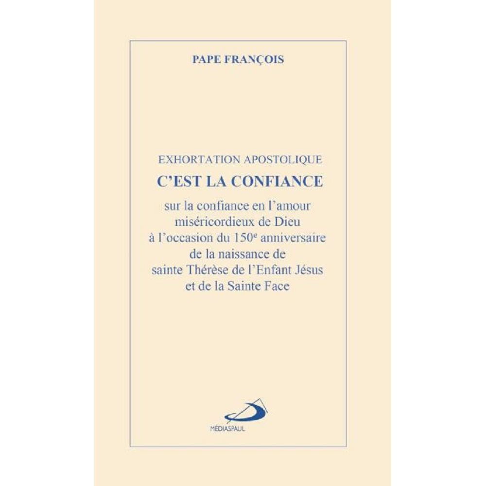 C'est la confiance, French book