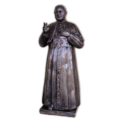 Statue ext. Pape Jean XXIII 47" (120 cm) en FDV