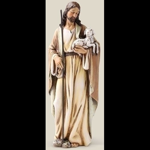 Good Shepherd Resin Statue, 6.25" (16 cm)