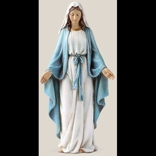 Statue Immaculée Conception 6" (15.2 cm) en résine