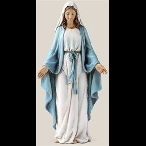 Our Lady of Grace Resin Statue, 6" (15.2 cm)