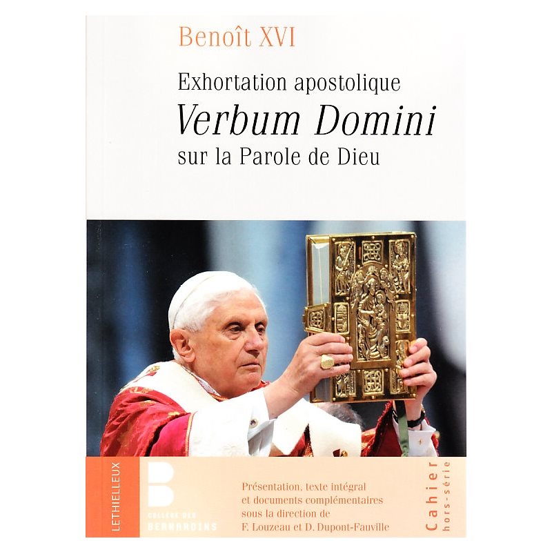 Exhortation Apostolique Verbum Domini (Parole de Dieu)