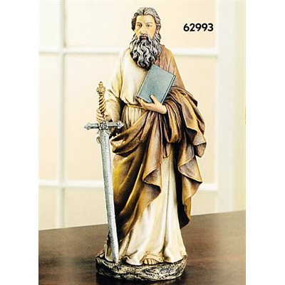 St. Paul Resin Statue 10.5" (26.7 cm)