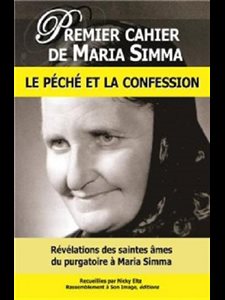 Premier cahier de Maria Simma, le péché et la confession